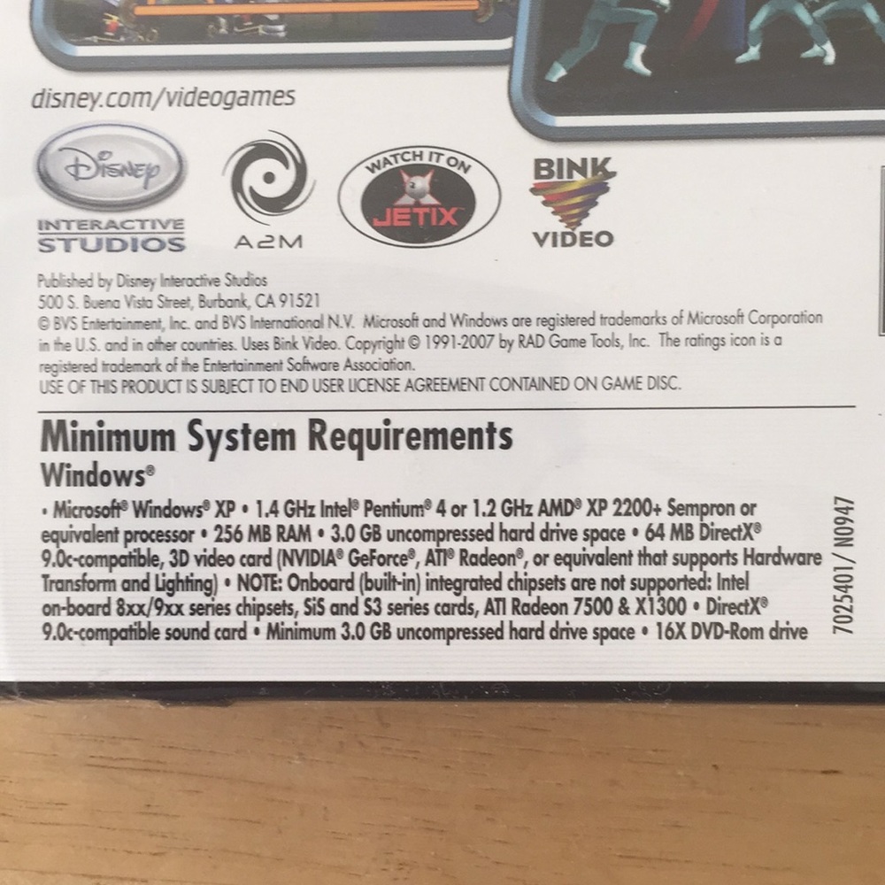 NIB Disney Power Rangers & Princess PC games - Picture 8 of 9